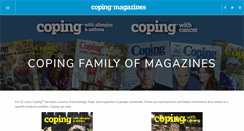 Desktop Screenshot of copingmag.com