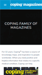 Mobile Screenshot of copingmag.com